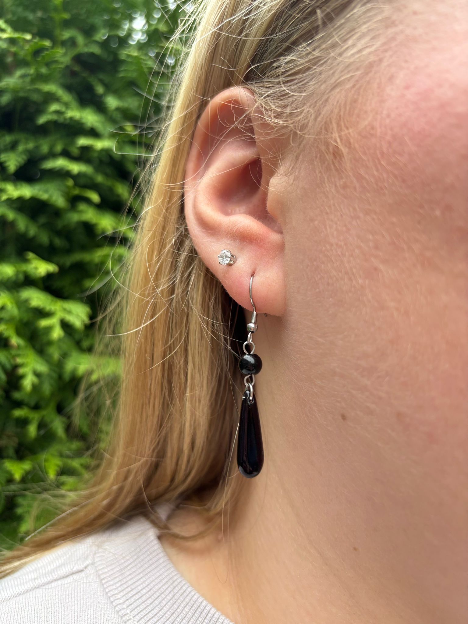 🩸 Midnight Drip Earrings - Handmade Dark x Cute Jewelry