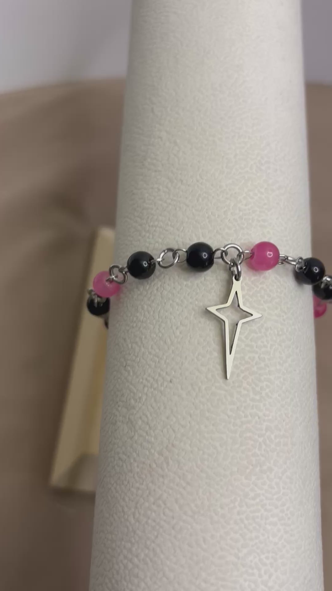 ✨ Lyvoria Star Bracelet - Handmade Dark x Cute Jewelry