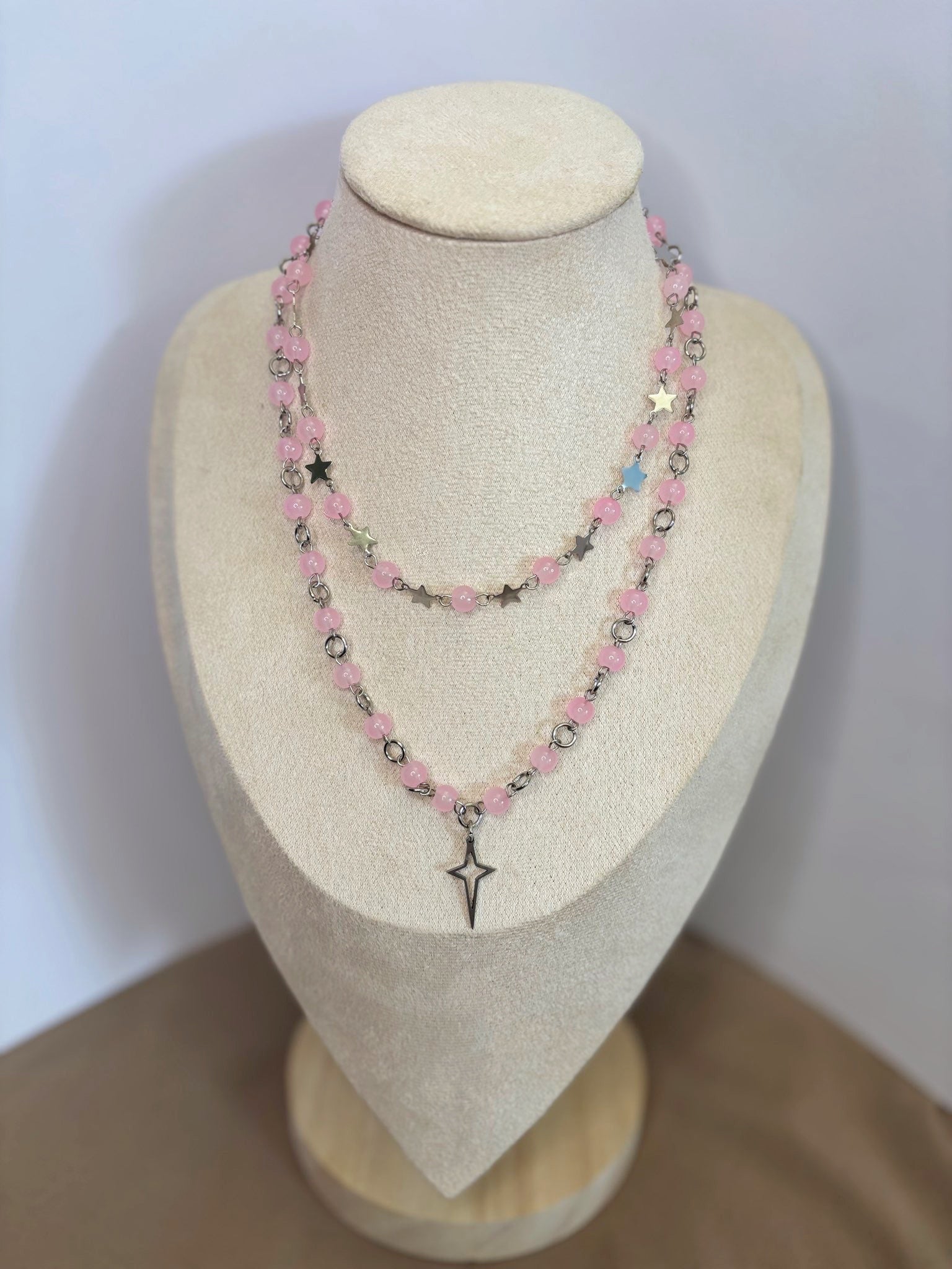 ✨ Midnight Star Necklace - Handmade Dark x Cute Jewelry