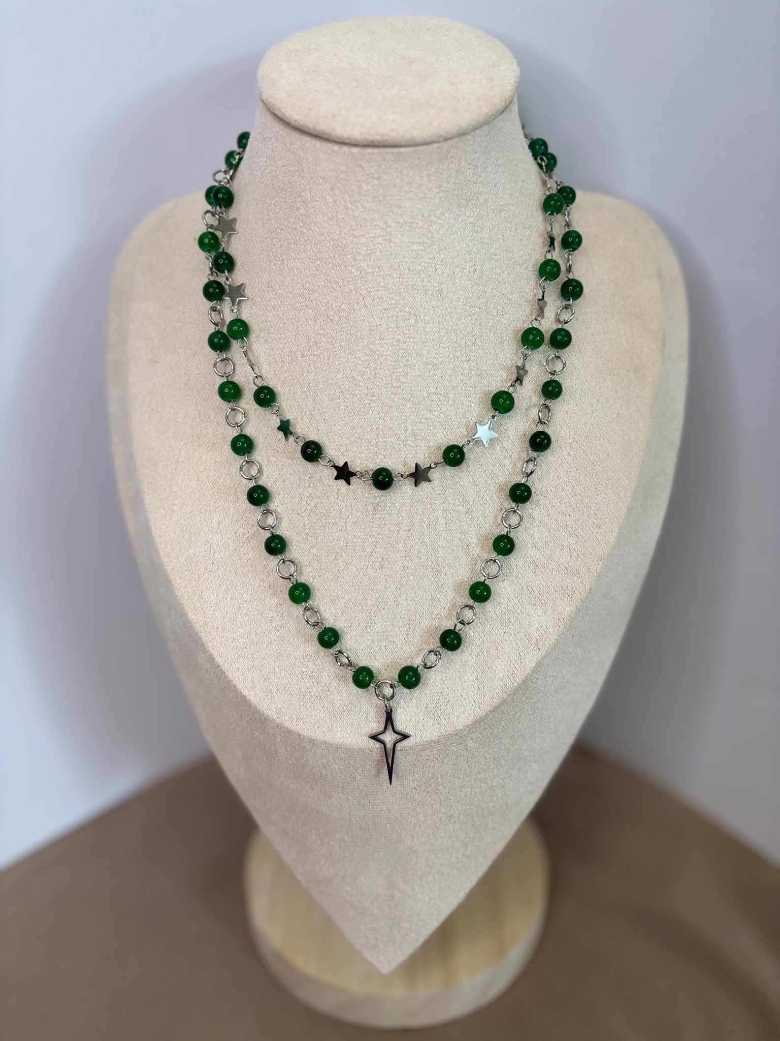 ✨ Midnight Star Necklace - Handmade Dark x Cute Jewelry
