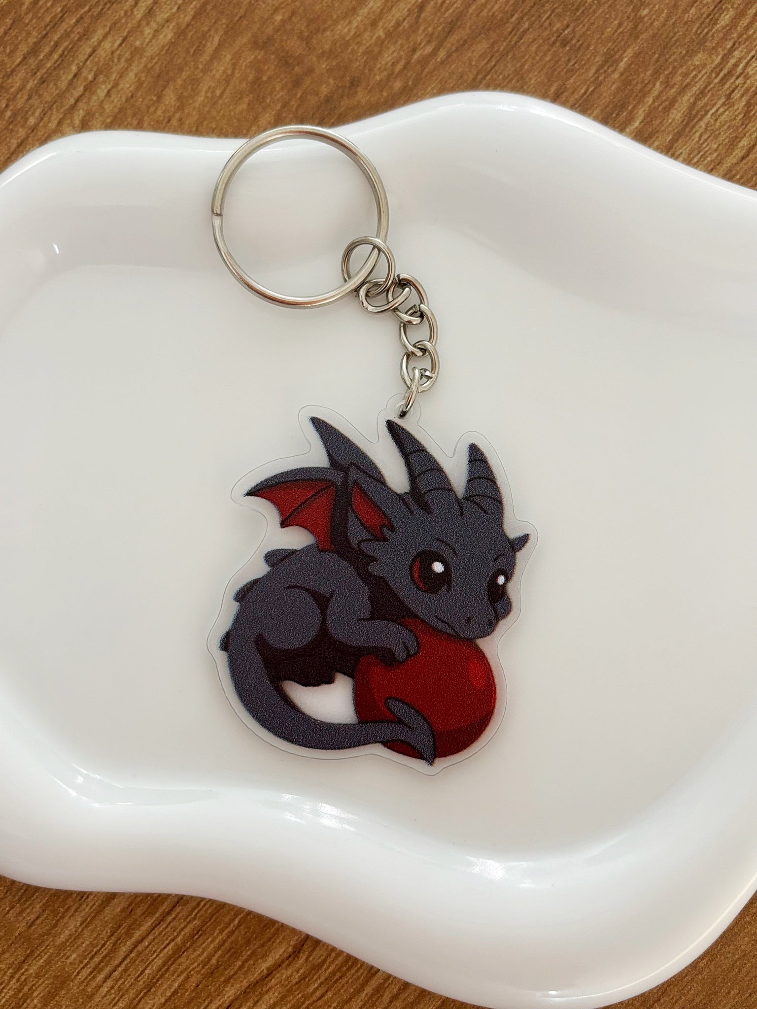 Dragon's Orb - Dark Cute Acryl Anhänger