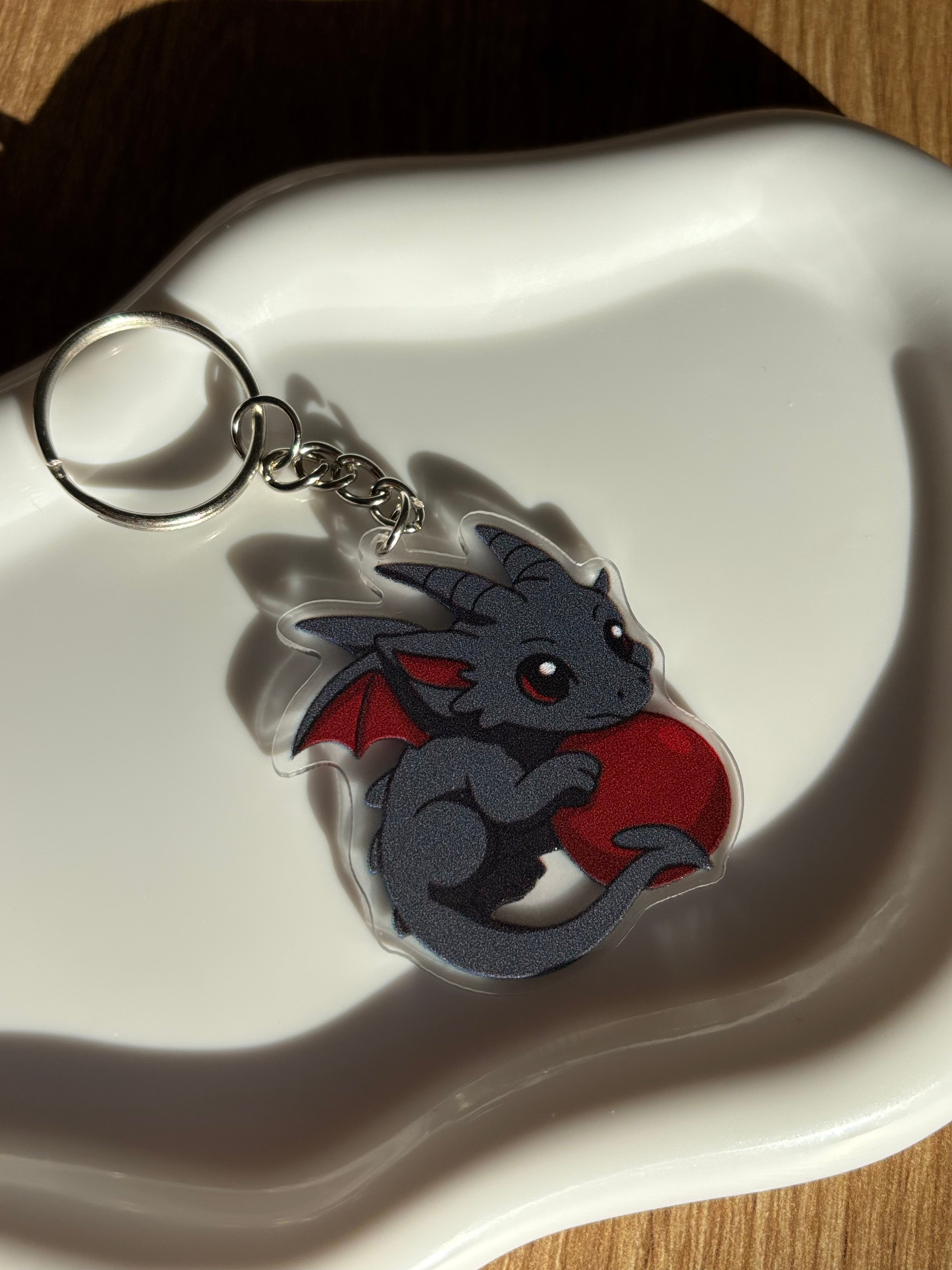 Dragon's Orb - Dark Cute Acryl Anhänger