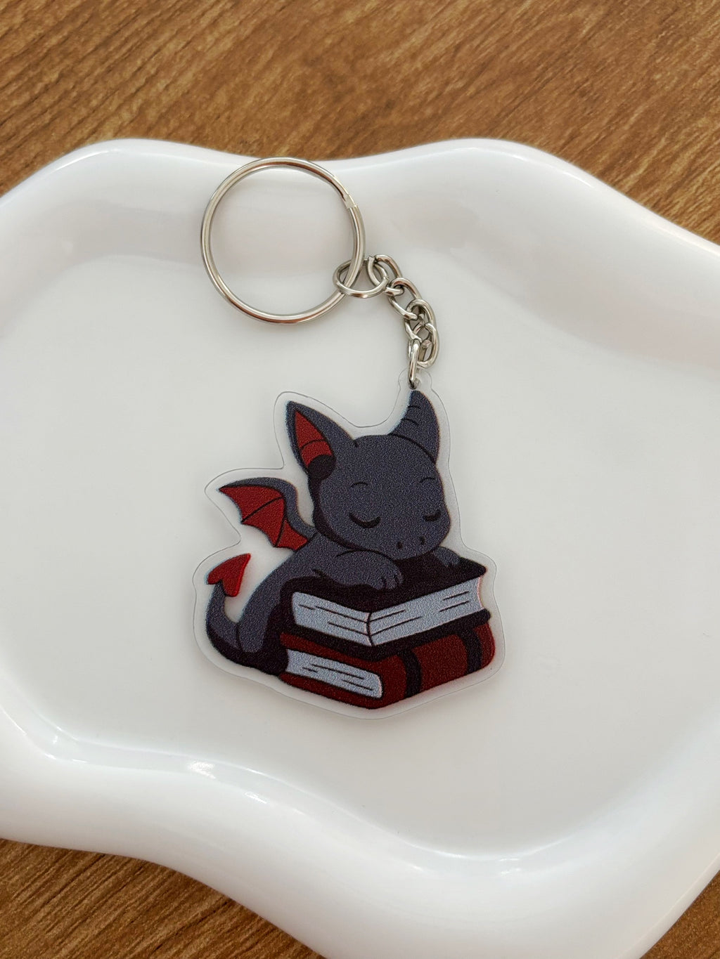 Book Lover - Dark Cute Acryl Anhänger