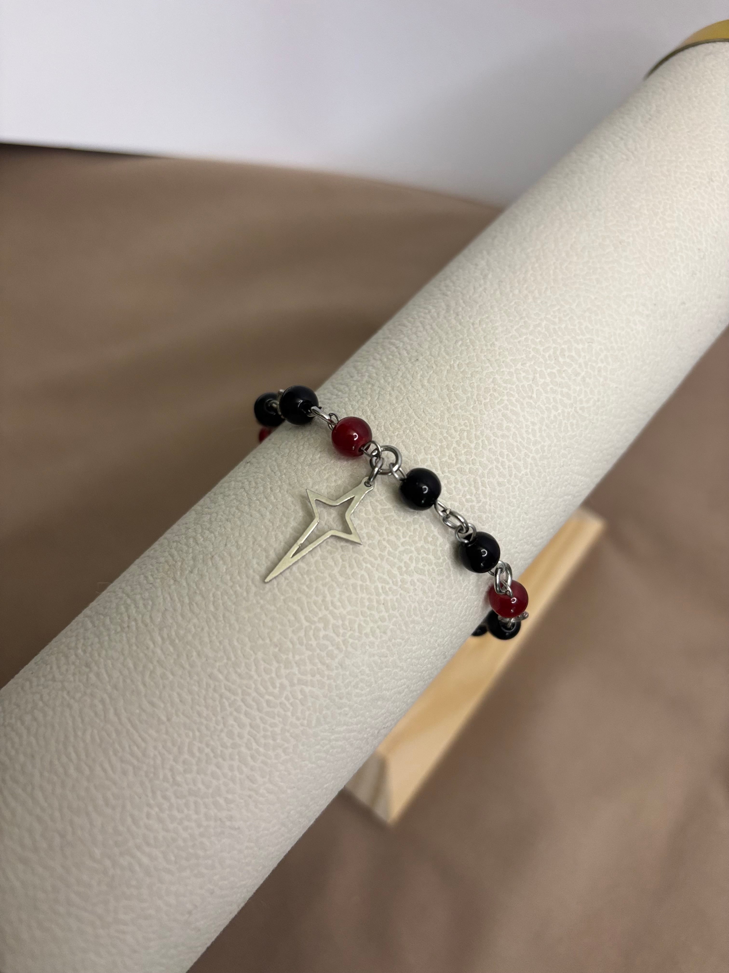 ✨ Lyvoria Star Bracelet - Handmade Dark x Cute Jewelry