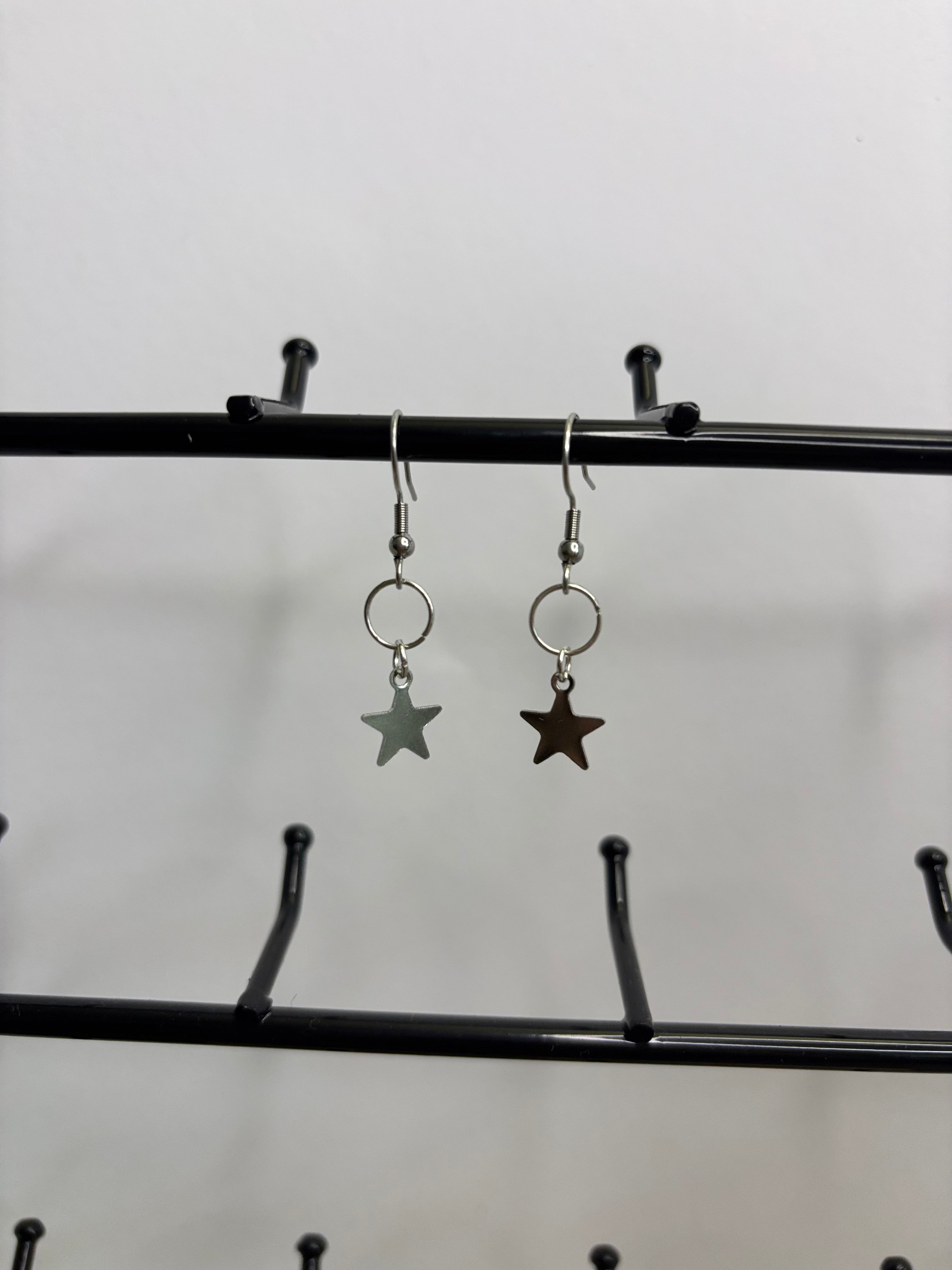 ✨ Tiny Starlight Earrings - Handmade Dark x Cute Jewelry