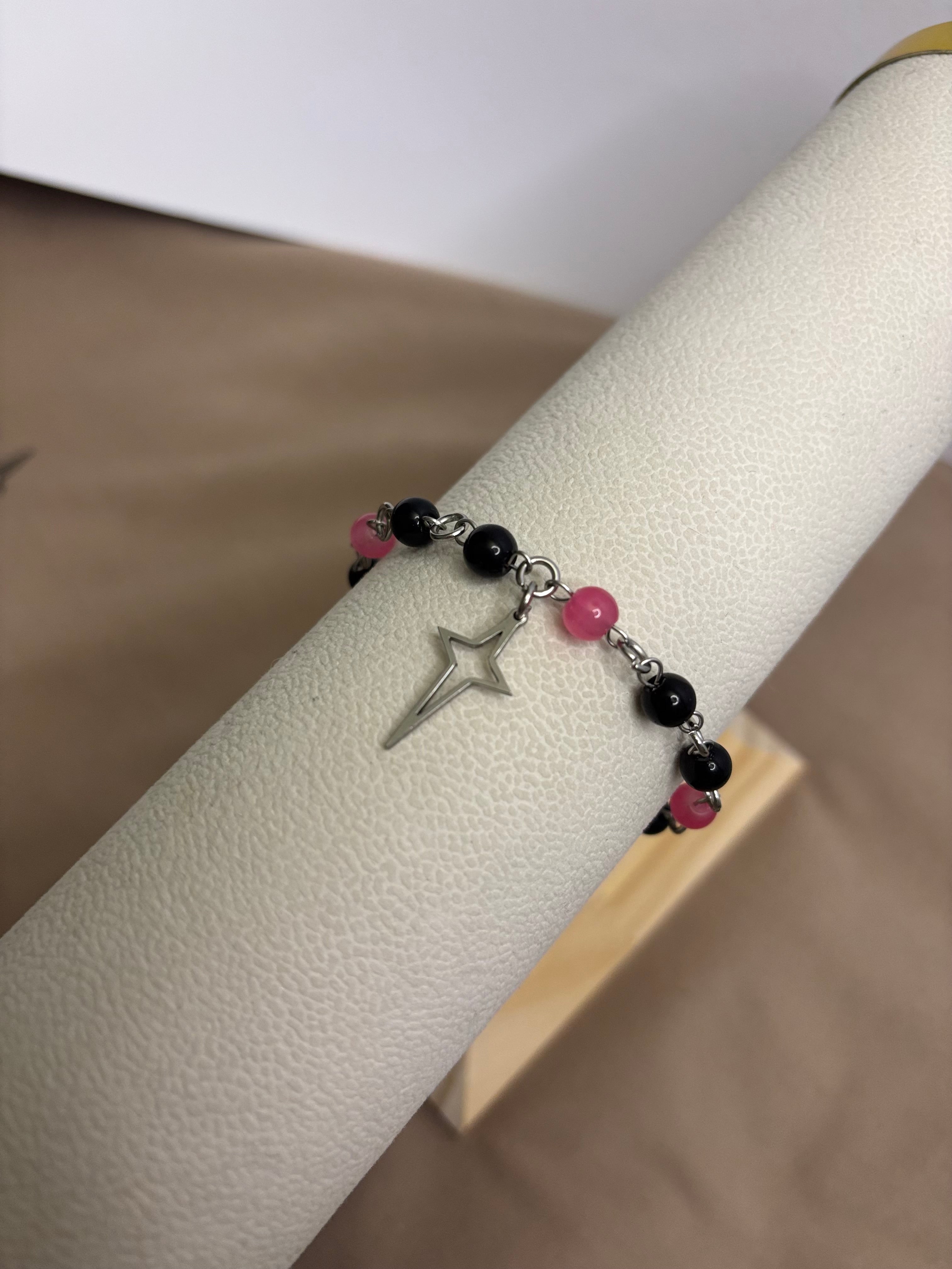 ✨ Lyvoria Star Bracelet - Handmade Dark x Cute Jewelry