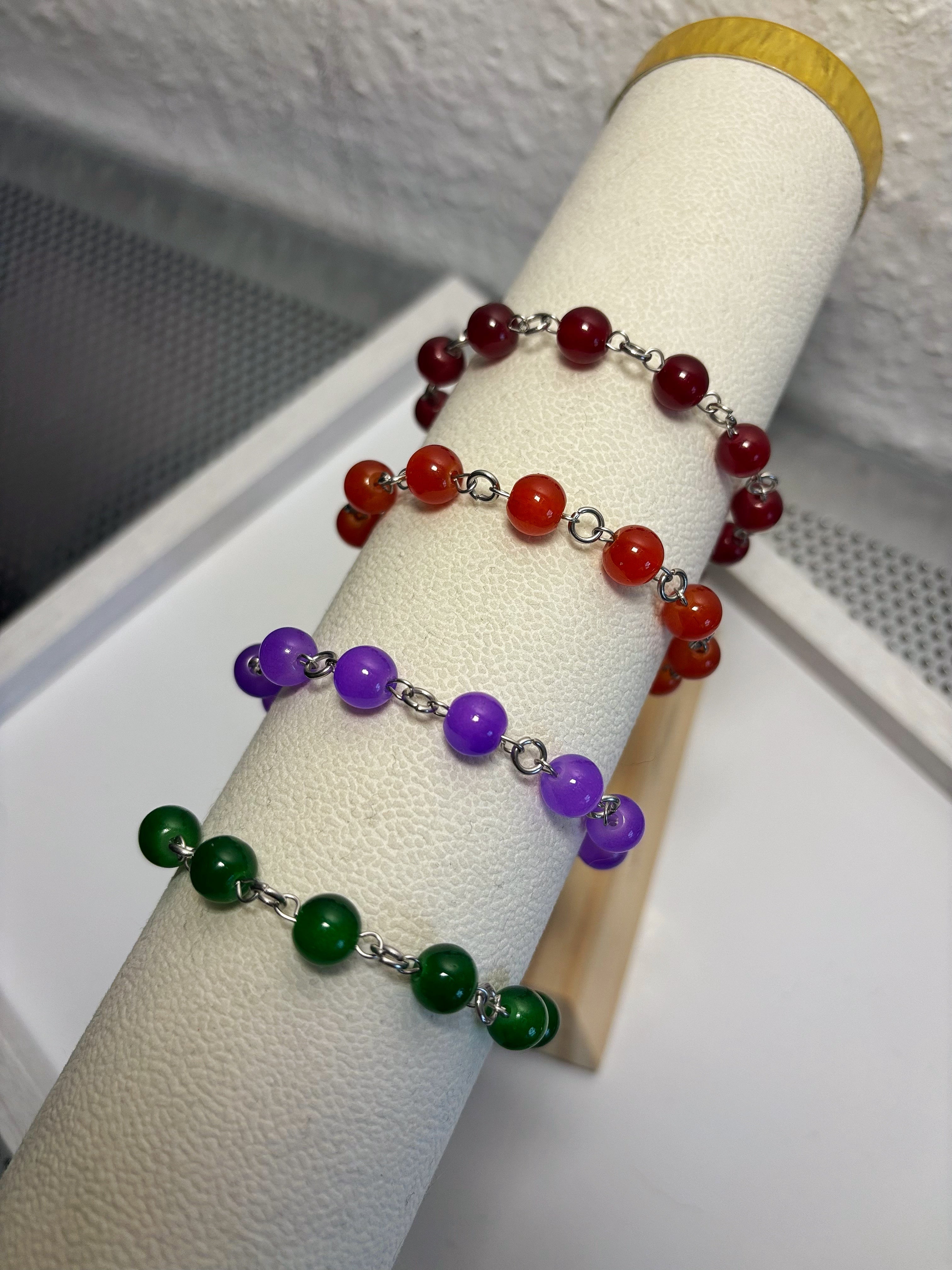 ✨Soft Bead Bracelets - Dark x Cute Handmade Jewelry