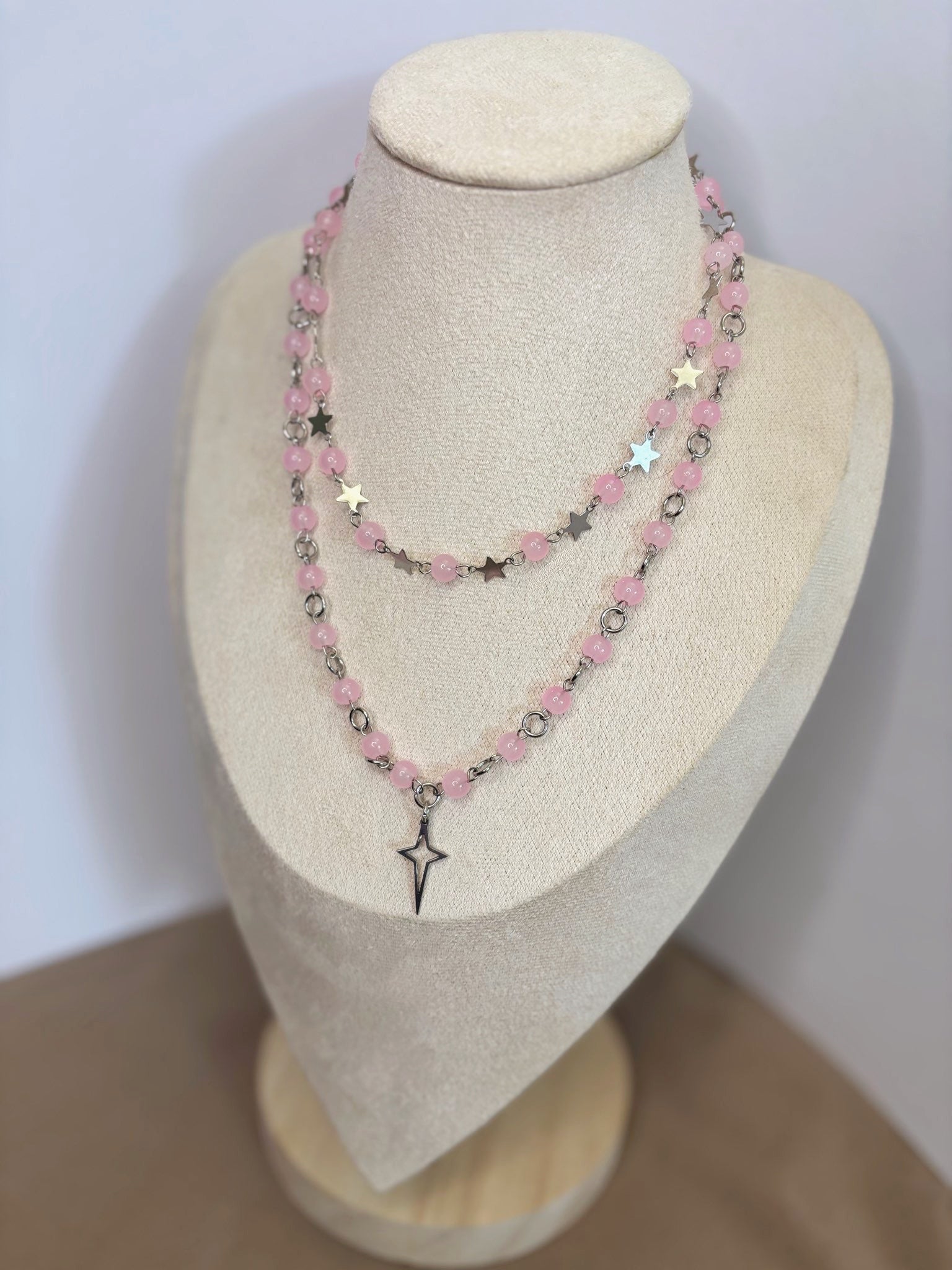 ✨ Midnight Star Necklace - Handmade Dark x Cute Jewelry