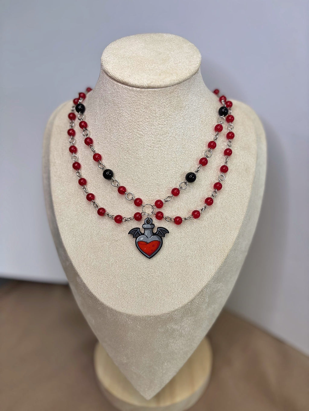 ❤️ Love Potion Necklace - Handmade Dark x Cute Jewelry