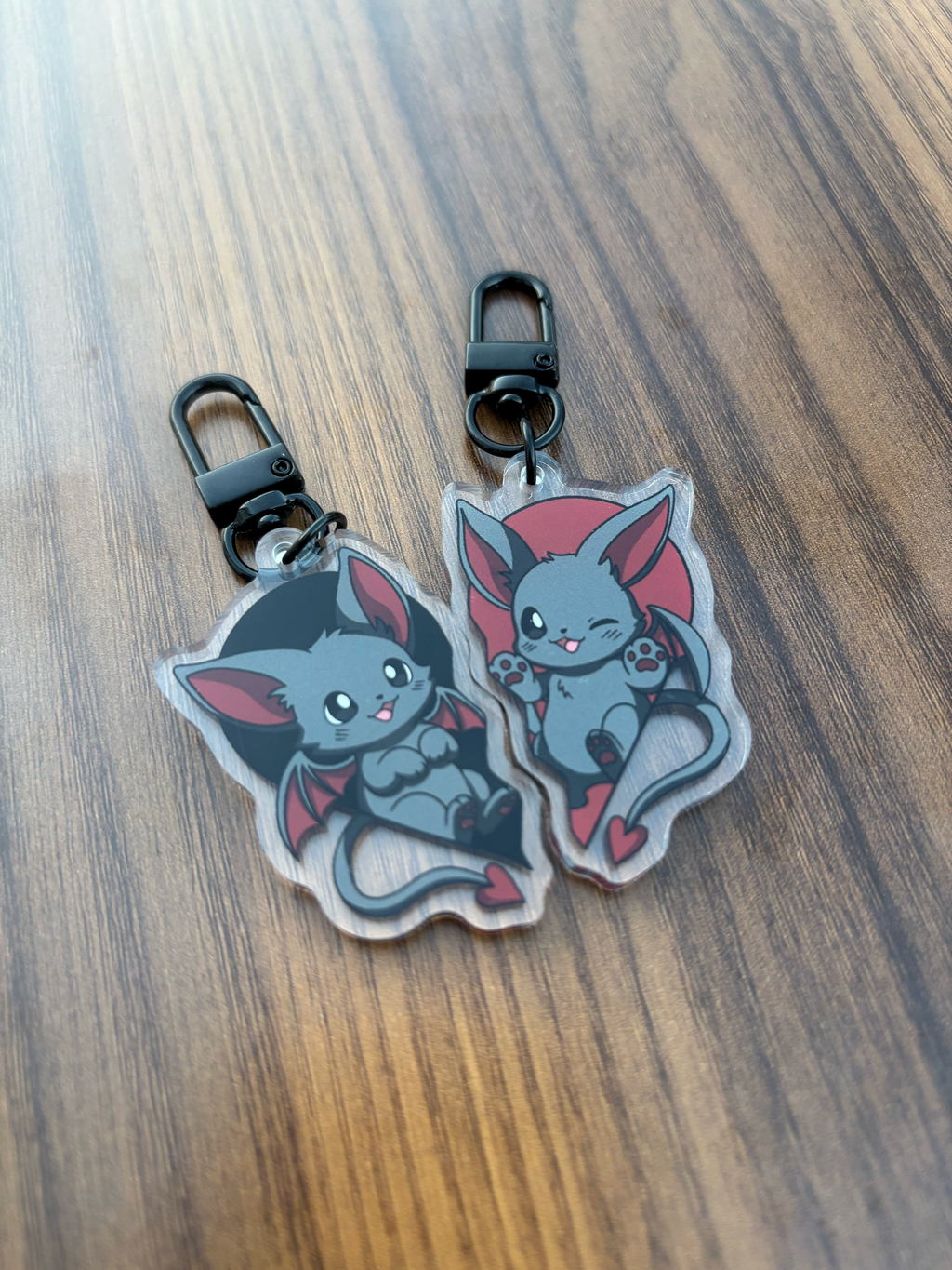 Heart Keychain Set