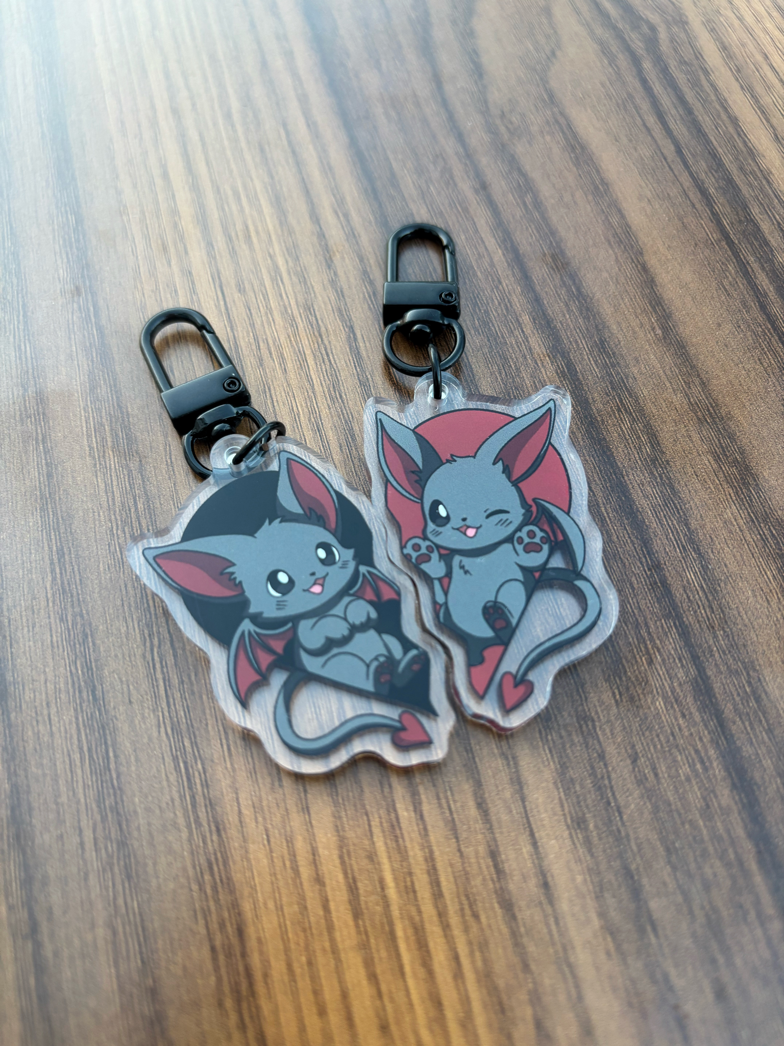 Heart Keychain Set