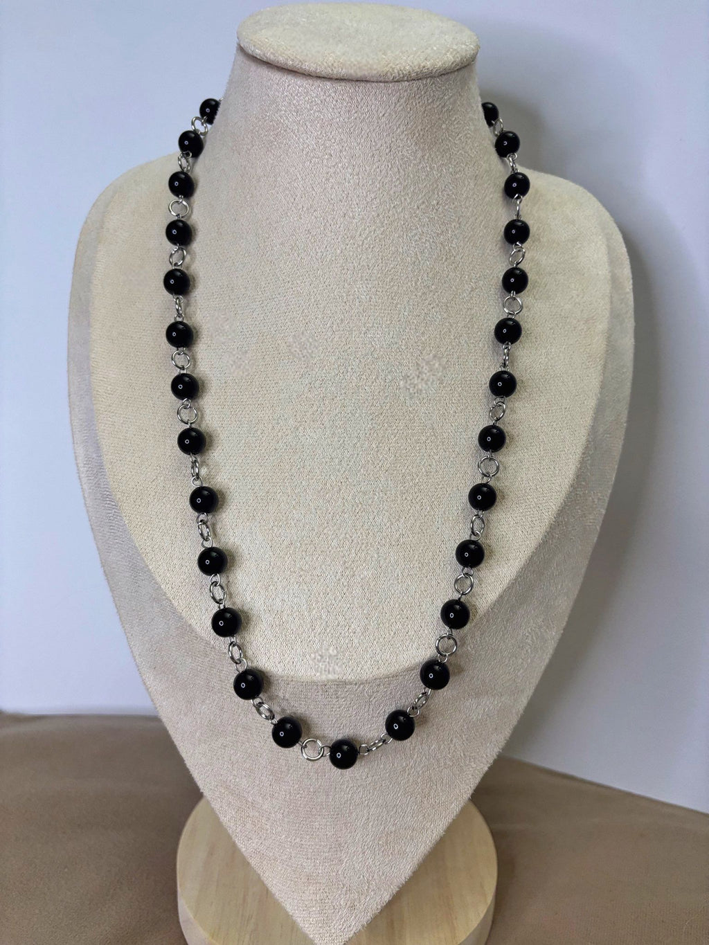 🖤 Obsidian Chain - Handmade Dark x Cute Jewelry