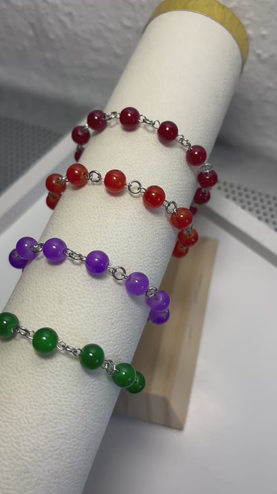 ✨Soft Bead Bracelets - Dark x Cute Handmade Jewelry