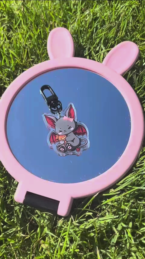 Teddy Batcat Keychain