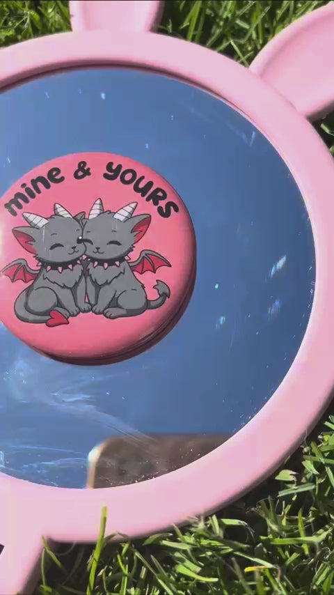 Mine & Yours Button
