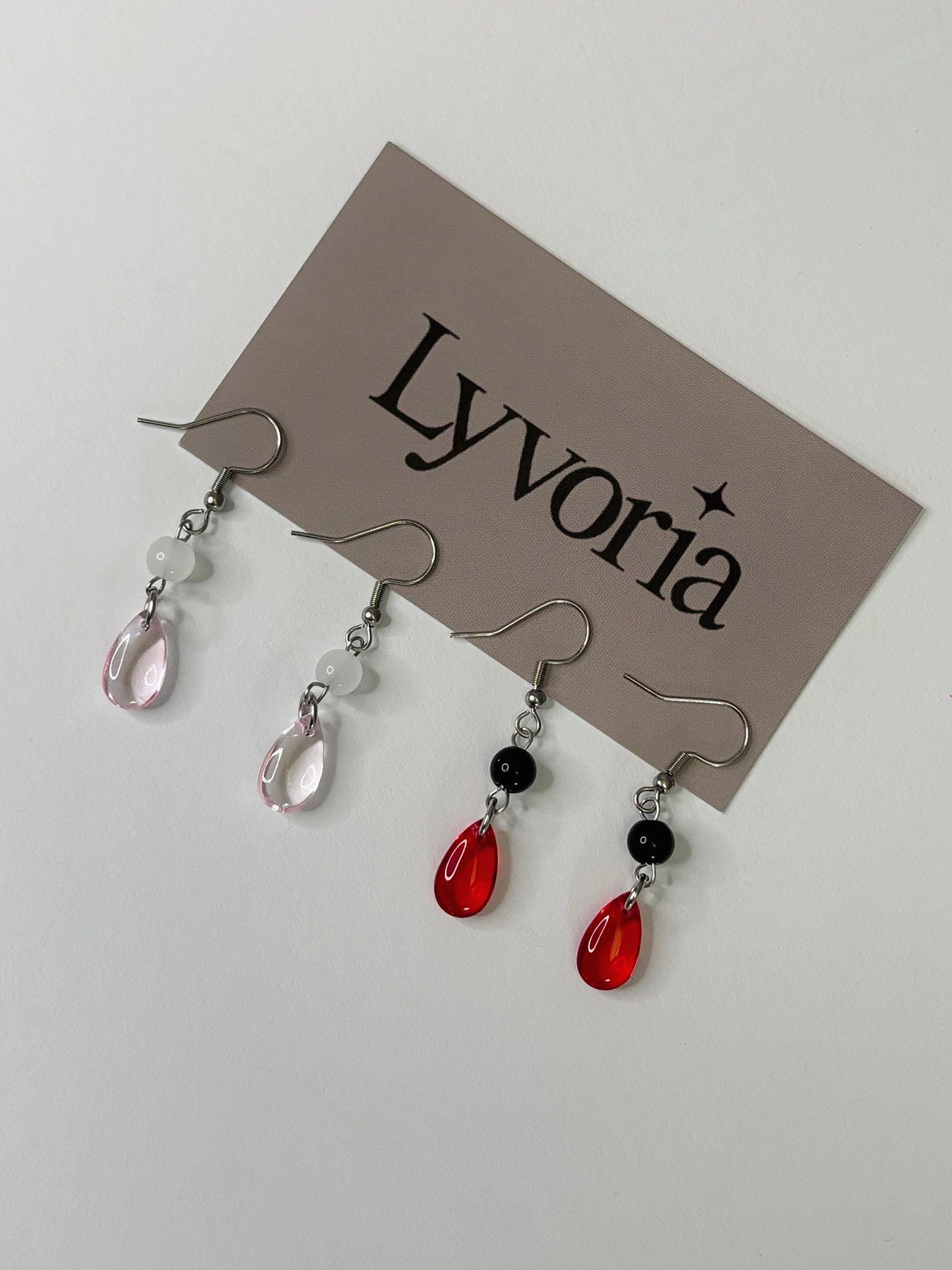 🌙 Lunar Drops - Handmade Dark x Cute Jewelry