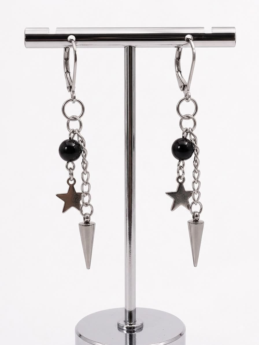 Star Spike Earrings